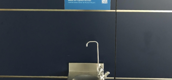 Refill di acqua gratis in aeroporto
